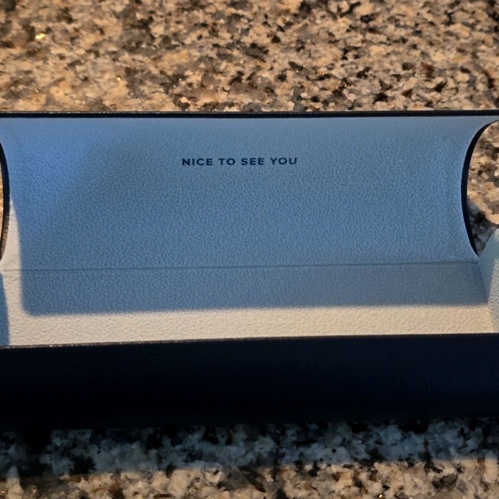 Warby Parker eyeglass case